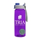 The Flair - 26 oz Transparent Tritan(TM) Bottle with Quick Snap lid and Mixing Ball