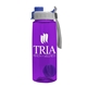 The Flair - 26 oz Transparent Tritan(TM) Bottle with Quick Snap lid and Mixing Ball