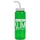 The Guzzler - 32 oz Trans. Color Bottle - Straw Lid