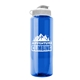The Guzzler - 32 oz Transparent Bottle - Flip Lid