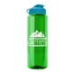 The Guzzler - 32 oz Transparent Bottle - Flip Lid