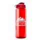 The Guzzler - 32 oz Transparent Bottle - Flip Lid