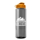 The Guzzler - 32 oz Transparent Bottle - Flip Lid