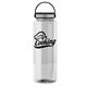 The Guzzler - 32 oz Transparent Bottle with EZ Grip lid
