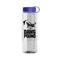 The Guzzler - 32 oz Transparent Bottle with Tethered lid