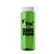 The Guzzler - 32 oz Transparent Bottle with Tethered lid
