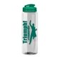 the guzzler - 32 oz transparent bottle with usa flip lid