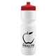 The Journey Bottle - 28 oz White Bike Bottle with Push Pull Lid
