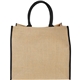 The Large Jute Tote with Velcro Closure