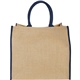 The Large Jute Tote with Velcro Closure