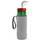 The Lifeguard - 24 oz PETE Bottle With A Straw Lid And Caddy