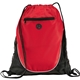 Polyester Multi Color The Peek Drawstring Cinch Backpack 14 X 17