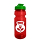 The Trainer - 24 oz UpCycle rPET Bottle With Flip Lid