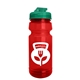 The Trainer - 24 oz UpCycle rPET Bottle With Flip Lid