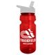 The Trainer - 24 oz UpCycle rPET Bottles With Flip Straw Lid