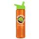 The Wave - 24 oz Tritan(TM) Bottle with Flip straw lid and Digital imprint