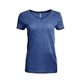 Threadfast Apparel Ladies Vintage Dye Short - Sleeve V - Neck T - Shirt