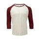 Threadfast Apparel Unisex Triblend Three - Quarter Sleeve Raglan