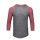 Threadfast Apparel Unisex Triblend Three - Quarter Sleeve Raglan