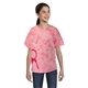 Tie - Dye Youth Pink Ribbon T - Shirt