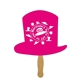Top Hat Hand Fan Full Color (1 Side) - Paper Products