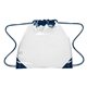 Touchdown Clear Drawstring Backpack