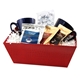 tray with mugs and hershey kisses