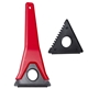 tri blade windshield scraper