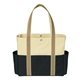 600D Polyester Tri - Color Tote Bag