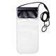 Truckee Clear Touch Through Water - Resistant Cell Phone and Accessories Carrying Case with 35 Adjustable Breakaway Lanyard