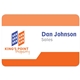 Tucson Plastic Name Badge 3 X 2