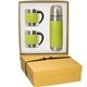 Tuscany(TM) Thermal Bottle Coffee Cups Gift Set