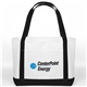 Two - Tone Canvas Beach Tote