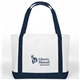 Two - Tone Canvas Beach Tote