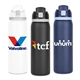 Two - Toned ClipSip 27 oz Stainless Steel Straw Bottle
