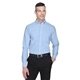UltraClub(R) Classic Wrinkle - Resistant Long - Sleeve Oxford - WHITE LT. BLUE