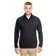 UltraClub(R) Cool Dry Sport Quarter - Zip Pullover with Side and Sleeve Panels