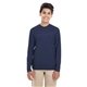 UltraClub Youth Cool Dry Performance Long - Sleeve Top