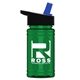 UpCycle - Mini 16 oz rPET Sports Bottle With Flip Straw Lid