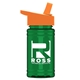 UpCycle - Mini 16 oz rPET Sports Bottle With Flip Straw Lid