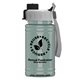 upcycle - mini 16 oz rpet sports bottle with quick snap lid