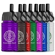 upcycle - mini 16 oz rpet sports bottle with ring straw lid