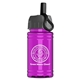 upcycle - mini 16 oz rpet sports bottle with ring straw lid
