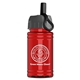 upcycle - mini 16 oz rpet sports bottle with ring straw lid