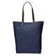 Urban Cotton Tote With Leather Handles