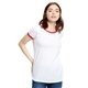 US Blanks Ladies Classic Ringer T - Shirt