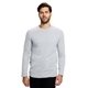 US Blanks Mens 4.3 oz Long - Sleeve Crewneck