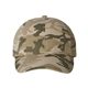 Valucap Adult Bio - Washed Unstructured Cap - CAMOUFLAGE