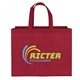 Value(TM) Custom non - woven Budget Totes - 4- Color Heat Transfer