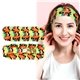 velvety full color stretchy headband